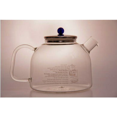 Чайник "Trendglas" (синяя крышка) 1,75 л
