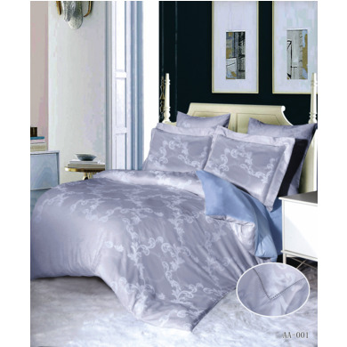 Комплект постельного белья "Arlet AA-001" жаккардовый шелк, двуспальный