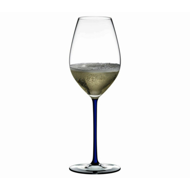 Фужер "Fatto a Mano Champagne Wine Glass" 445 мл (с синей ножкой)
