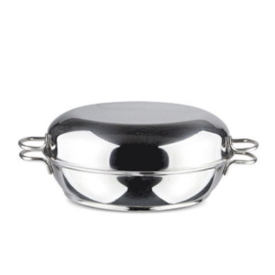 Сковорода-жаровня 2л ТРС-3 с металлической крышкой "Классика-прима" (26см)