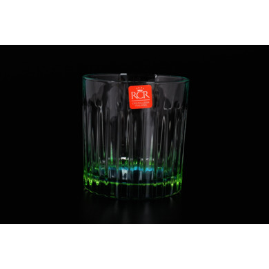 Набор стаканов для виски "Цветные RCR" (зеленые) 360 мл 6 шт