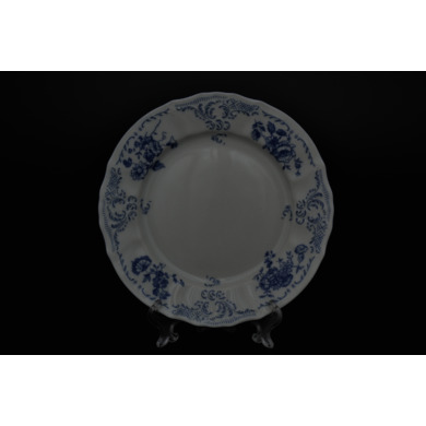 Набор тарелок "Бернадотт Синие розы 24074" 19 см. 6 шт.
