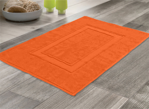 Полотенце для ног Valentini Aqua 50х70 см (оранжевое)