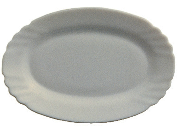 Набор овальных тарелок Эбро 22 см 6 шт