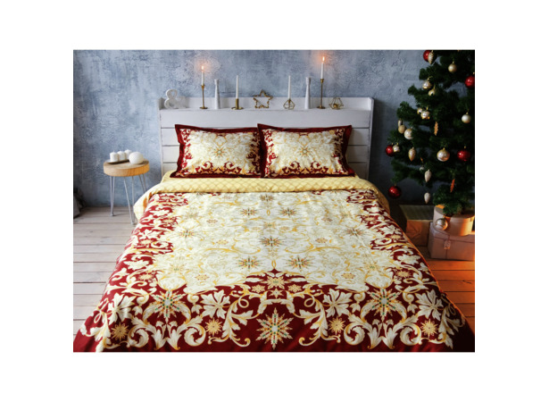 Комплект постельного белья Этель Королевская звезда мако-сатин двуспальный