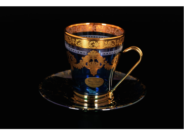 Набор чайных пар New Veneziano color на 6 персон 12 предметов