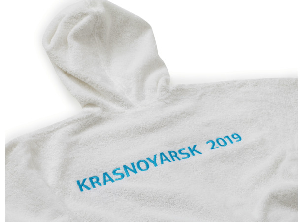 Халат Universiade Krasnoyarsk 2019 разм 12-14 лет