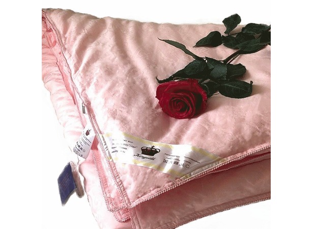 Одеяло Kingsilk Elisabette Элит зимнее 220*240 см (розовое)