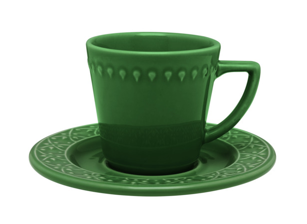 Чайный набор Гваделупе (зеленый) на 6 персон