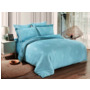 Комплект постельного белья Cleo Soft Cotton (голубой) двуспальный