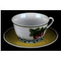 Набор для чая Роза 30200 (чашка 150 мл + блюдце) на 6 персон 12 предметов (низкие)