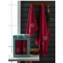 Набор махровых полотенец Merzuka Elegant 50х90 см 70х140 см 2 шт (бордовый)