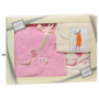 Набор для сауны женский Valentini Fantasy (парео женское + полотенце + сумочка) розовый