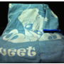 Одеяло байковое Vladi Сони 100х140 см (бело-голубое)
