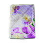 Покрывало-одеяло Cleo Сиреневое с цветами 143х205 см